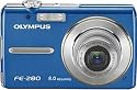 Olympus FE-280 Blue Digitalkamera (8 Megapixel)