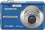 Olympus FE-280 Blue Digitalkamera (8 Megapixel)