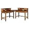 Jamaican Bay 5pc Student Desk Set - Soft Mahogany(Desk: 26 x 42 x 30, Hutch: 10.5 x 42 x 8.75, Corner: 26 x 26 x .75)