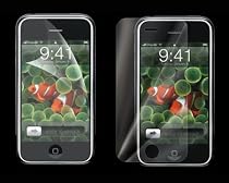 ClearTouch Crystal Scratch Resistant Screen Guard Protector LCD Shield With Lint Cleaning Cloth for Apple Iphone PDA Manufactured By Ikross