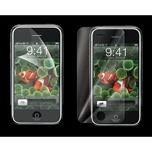 ClearTouch Crystal Scratch Resistant Screen Guard Protector LCD Shield With Lint Cleaning Cloth for Apple Iphone PDA Manufactured By Ikross