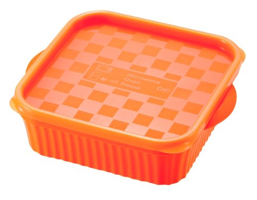 パール金属 H&B シリコーンレンジ&パック<M> オレンジ C-9075