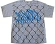 COLD WORLD - Chain Link Fence - Gray T-shirt