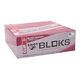 Clifbar Clif Shot Bloks - 18 Pack Black Cherry W/ Caffeine,