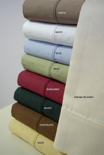 Solid Black With Woven Dots 300 Thread Count King/Cal king Duvet Cover Set 100 % Egyptian Cotton 3pc comforter cover set with matching pillow shams By sheetsnthings