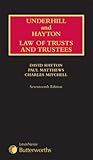 Underhill and Hayton : law relating to trusts and trustees