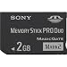 Sony MSMT2G 2GB Memory Stick PRO Duo (Mark2) Media