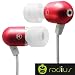 Radius Atomic Bass - Headphones ( ear-bud ) - maroon
