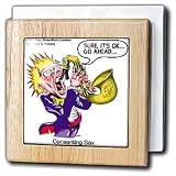 Consenting Sax - 6 Inch Tile Napkin Holder