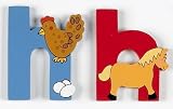 The Toy Workshop Wooden Letter Lower Case H