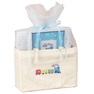 Elegant Baby Thank Heaven Tote Bag Set- Boy