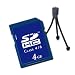 BLAZING 8GB SDHC Class 4/6 ( Secure Digital High Capacity ) Memory Card for Digital Cameras & Camcorders includes Mini Tripod