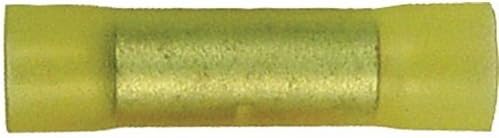 Xscorpion Bc4y Yellow Large Gauge Butt Connectors 4 Gauge 15 Per Bag