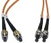 FC / ST, Multimode, Duplex Fiber Optic Cable, 62.5/125, 1 Meter (3.3 ft). Fiber Optic Cable / Adapter, Fiber Optic Cable / Adapter
