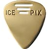 Ice Pix Brass Guitar Picks - 3 Pack Medium 3-Pack
