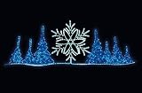 Boreal Snowflake - Christmas Light Display