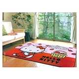 Hello Kitty Large Rug: Strawberry Basket