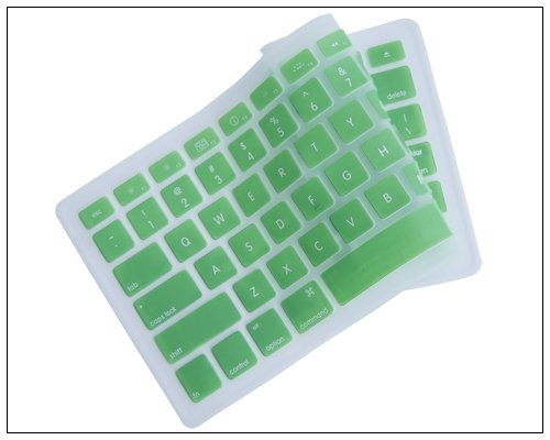 Keyboard Skin compatible with AppleTM Macbook Pro - Lime Green