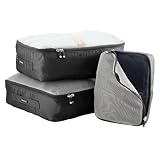 Cargo 3 Piece Packing Squares Color: Midnight Black