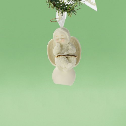 Department 56 Snowbabies by Kristi Jensen Pierro Comforting Words Ornament, 3.15-Inch