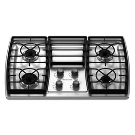 KGCK306VSS KitchenAid 30 Inch Architect II 4 Burner Gas Cooktop - Stainless Steel