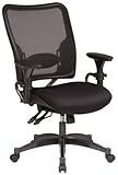 Professional Ergonomic Air Grid Chair with Gunmetal Finish Accents Mesh