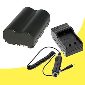 Canon Powershot PRO 1 Digital Camera BP-511 Battery and Wall Charger with Car Charger Adapter DavisMAX PRO1 BP511 Battery Charger Bundle