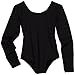 Danskin Little Girls' Long-Sleeve Leotard, Black, Small (4-6)