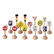 Plan Toys City Traffic Signs & Lights (USA Version)