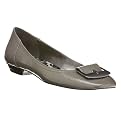 Women's Merona&reg; Collection Rayna Buckle Flats - Grey