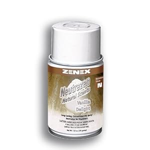 Zenex Neutrazen Vanilla Delight Scent Metered Odor Neutralizer - 12 Cans (Case)