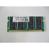 相性保証　WIN専用・MAC不可　512MB PC133（PC100対応） 144ﾋﾟﾝ ノートパソコン用 SDRAM SODIMM (バルク）