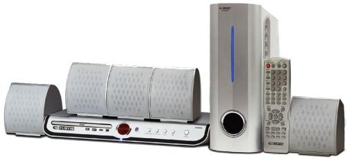Electronics: Curtis DVD5041 5.1 Surround Sound Home Theater System with DVD Player