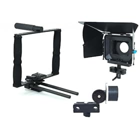 indiSystem Video Production Package with indiSQUARE 12 Rig, Mattebox & Follow Focus