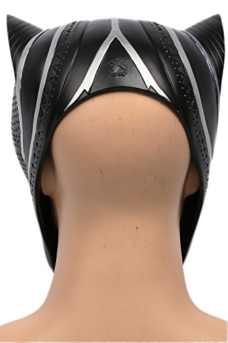 XCOSER Black Panther Mask Helmet Props for Adult Halloween Costume