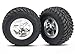 Traxxas 5873 SCT Off-Road Racing Tires Pre-Glued on SCT Satin Chrome, Beadlock-Style Wheels, TSM Rated (pair)