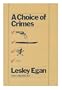 A Choice of Crimes