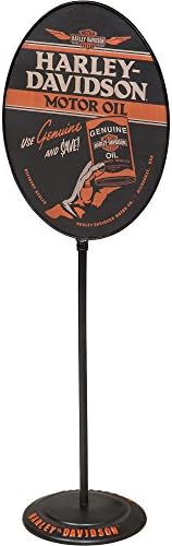 Harley-Davidson Genuine Motor Oil Can Standing Pub Sign