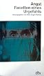 Angst. Facetten eines Urgef�hls.