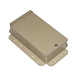 900 Beige Television Box 7 In. x 3-3/4 In. x 2 In.