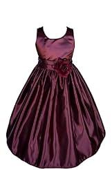 Girls Ankle Length Flower-Girl Dress/Pageant Dress/Wedding Dress 