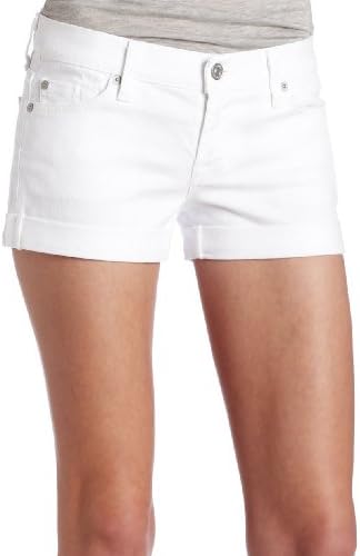 7 For All Mankind Women's Roll-Up Short