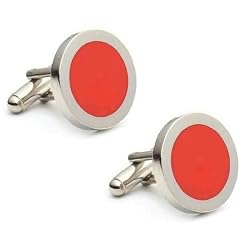 Red Dot Cufflinks