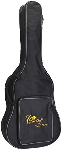 CADIZ 41 Inch Acoustic Guitar Gig Bag Black