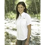 Flamingo Bay Cotton Ladies' Short-Sleeve Poplin Shirt at Columbia Sportswear