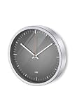 Produkt-Bild: ZACK 60062 DURATA Wanduhr, schwarz, 24 cm