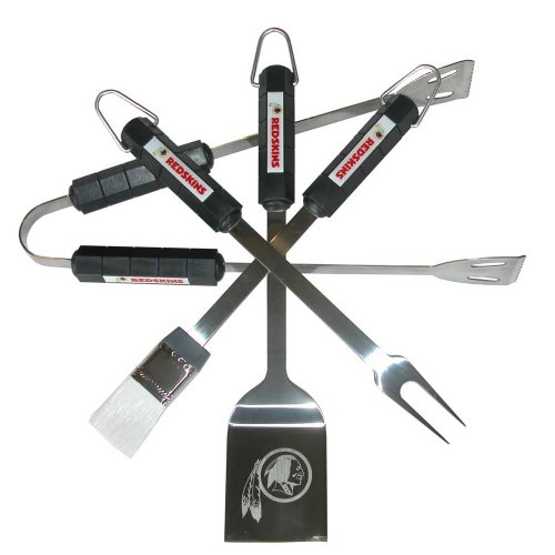 NFL Washington Redskins 4-Piece Barbecue Set