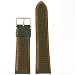 Genuine Leather Watch Band Thick Padded for Sports Watches 22mm