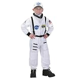 Apparel : Jr. Astronaut Suit White Child Costume