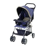 Recline Stroller with Console / Beige